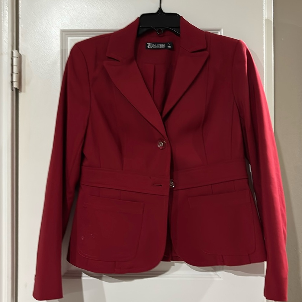 Red blazer size 6 From New York and Co